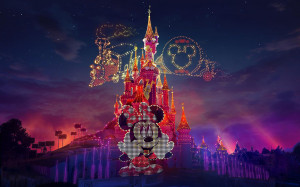 Nuevo show con drones en Disneyland Paris arrancó ayer lunes 8 de enero